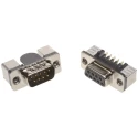 HARTING D-Sub 15 Way Right Angle 2.76 mm Pitch Surface Mounted Male D-Sub Connector with Board Lock 09552666819741