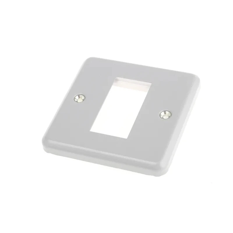 MK Electric White Metal 1 Gang Light Switch Cover K181ALM