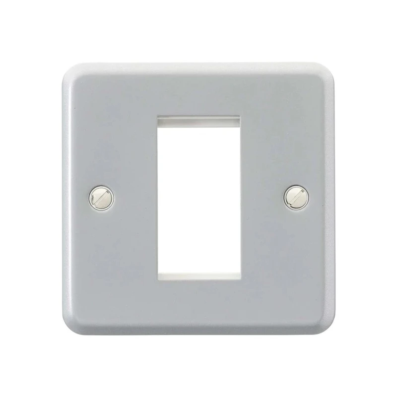 MK Electric White Metal 1 Gang Light Switch Cover K181ALM