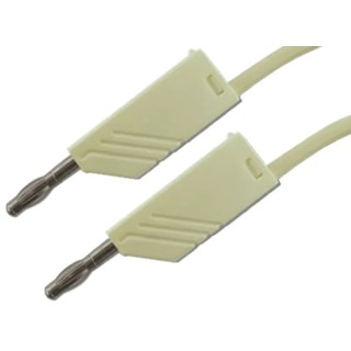 Hirschmann Test & Measurement Connector Test Lead 32A 30 V ac 60 V dc White 1m Lead Length 934063107