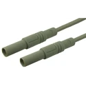 Hirschmann Test & Measurement Connector Test Lead 32A, 1000 V AC/DC, Grey, 1 m Length 934075106