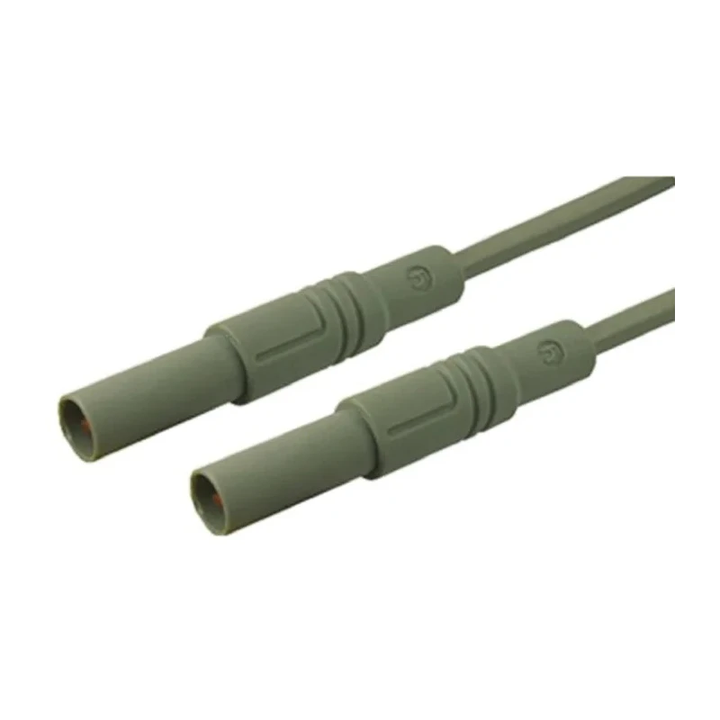 Hirschmann Test & Measurement Connector Test Lead 32A, 1000 V AC/DC, Grey, 1 m Length 934075106