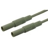 Hirschmann Test & Measurement Connector Test Lead 32A, 1000 V AC/DC, Grey, 1 m Length 934075106