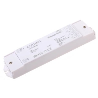 PowerLED 4 Channel 5 A Output LED Dimmer 180W 12 V dc 36V dc CVDIM1