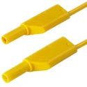 Hirschmann Test & Measurement Connector Test Lead 32A 1000 V AC/DC Yellow 500mm Lead Length 934087103