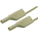 Hirschmann Test & Measurement Connector Test Lead 32A 1000V AC/DC White 500mm Lead Length 934087107