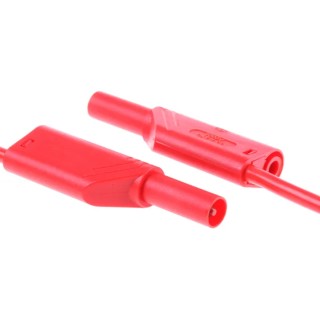 Hirschmann Test & Measurement Connector Test Lead 32A, 1000V AC/DC, 2 m Lead Length 934089101