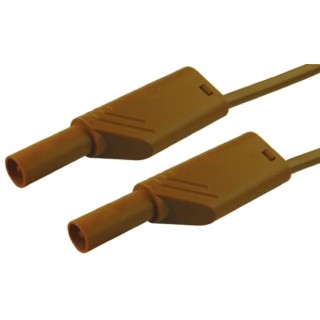 Hirschmann Test & Measurement Connector Test Lead 32A 1000 V AC/DC Brown 2 m Lead Length 934089105