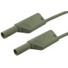Hirschmann Test & Measurement 4 mm Connector Test Lead 32A 1000 V AC/DC Grey 2 m Lead Length 934089106