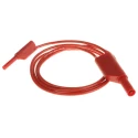 Hirschmann Test & Measurement Connector Test Lead 10A, 1000 V AC/DC, Red, 1 m Lead Length 975163101