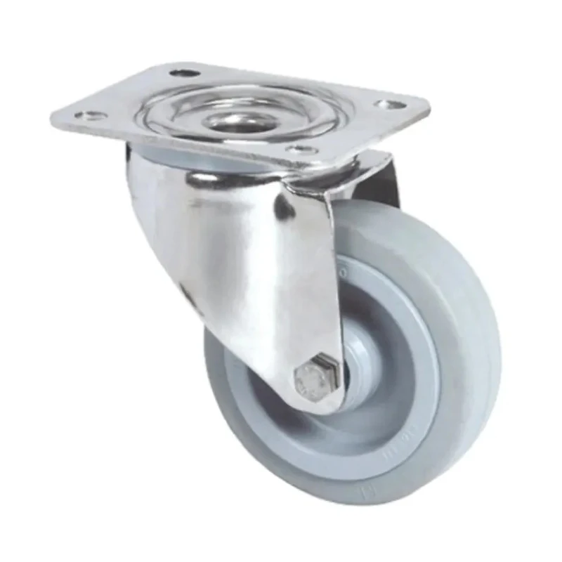 Tente Swivel Castor 300 kg Load Capacity, 160 mm Wheel Diameter, Polyamide Wheel 8470UFD160P63