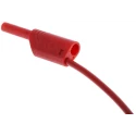 Hirschmann Test & Measurement Connector Test Lead 10A, 1000 V AC/DC, Red, 2 m Lead Length 975698701