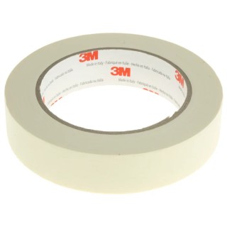 3M SCOTCH Beige Masking Tape Rubber Adhesive Paper Backing 24mm x 50m 0.13mm Thickness 101E 25mmx50m