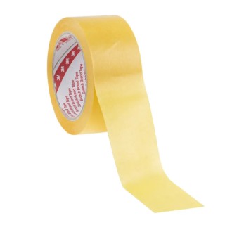 3M Scotch Masking Tape Gold Color 48mm Width 50m Length Acrylic Adhesive 0.09mm Thickness 244 50mm x 50M