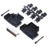 MH Connectors 25 Way 45° D-Sub Connector Plastic Housing Solder Termination 250V MHD45PPK