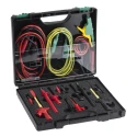 Hirschmann Test & Measurement Test Lead Kit with (2) Moulded Plug Adapters, (2) Safety Test Probes, Crocodile 932792001
