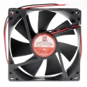 RS PRO Axial Fan, 60V DC, 12W, 200mA Max, 117.2 m³/h Air Flow, 3200 RPM, IP44, 92 mm Square Frame, Ball Bearing IP44