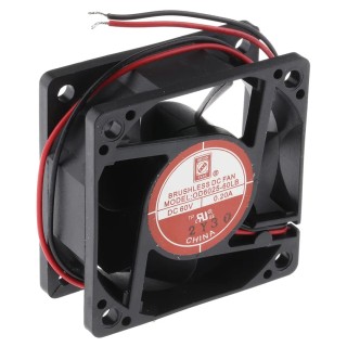 RS PRO Axial Fan, 60V DC, 12W Power, 26 CFM Air Flow, 5000 RPM Speed, IP44 Rated, 60 mm Square Frame, Ball Bearing 787-3993
