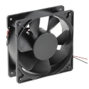 RS PRO Axial Fan 60V DC 195.4 m³/h Air Flow 14.4 W Power IP44 Protection 120mm x 120mm x 38mm IP44