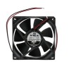 RS PRO Axial Fan 24V dc 26 cfm 490 mW 50 mA Max IP44 80 mm Square Frame Sleeve Bearing 787-4016