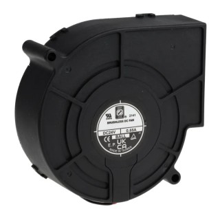 RS PRO Blower Centrifugal Fan 24V DC 33 CFM Ball Bearing Brushless Commutation 4000 RPM 787-4022