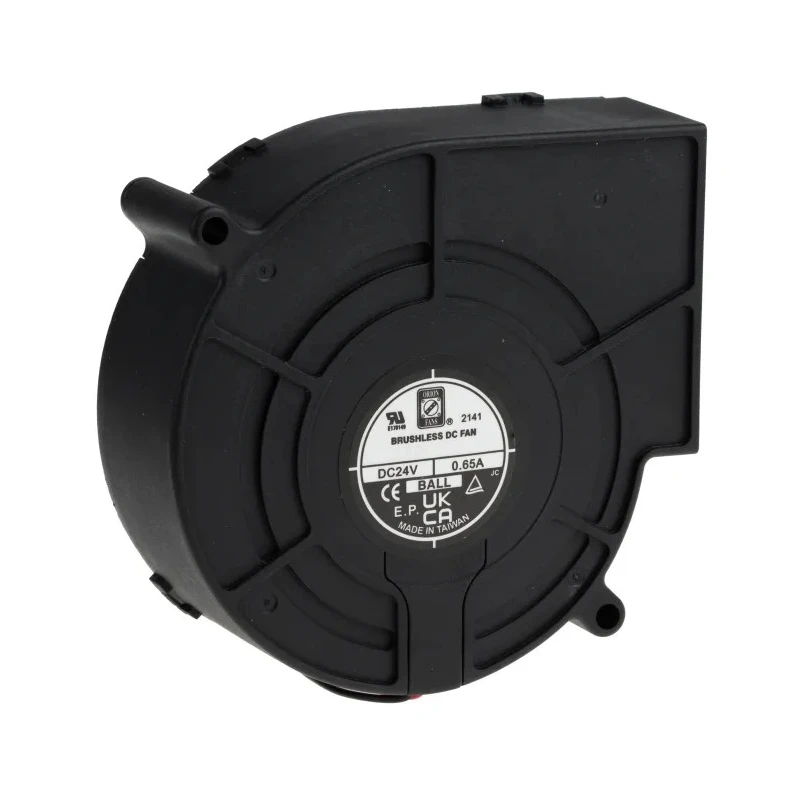 RS PRO Blower Centrifugal Fan 24V DC 33 CFM Ball Bearing Brushless Commutation 4000 RPM 787-4022