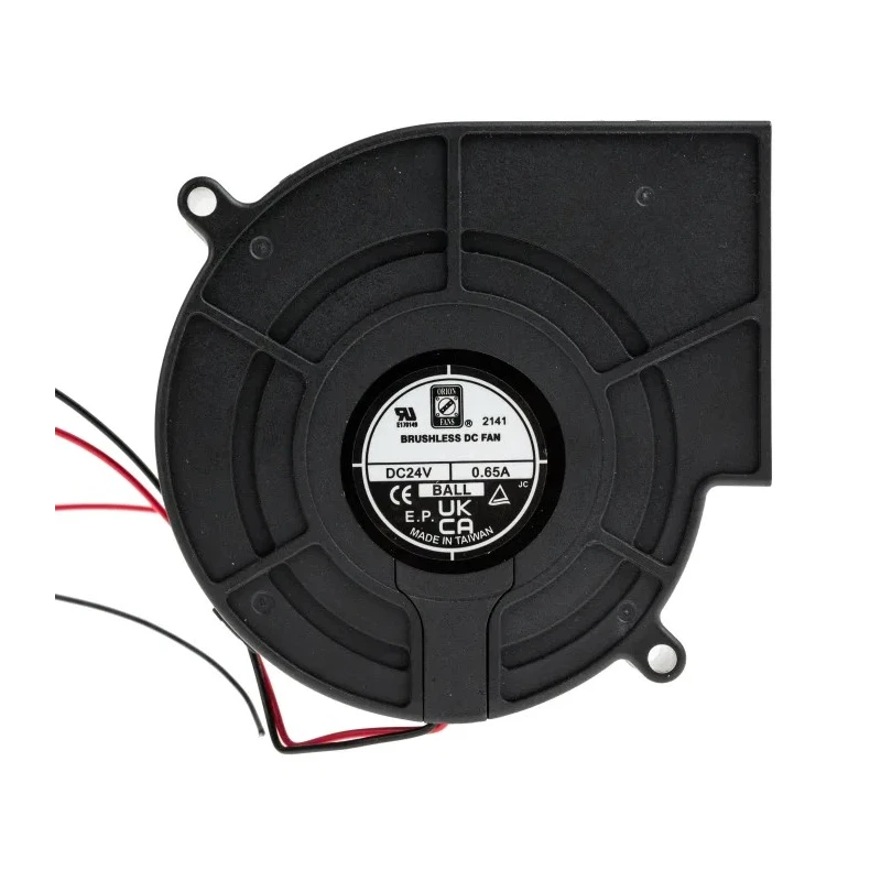 RS PRO Blower Centrifugal Fan 24V DC 33 CFM Ball Bearing Brushless Commutation 4000 RPM 787-4022