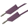 Hirschmann Test & Measurement Connector Test Lead 32A, 30 V AC, 60 V DC, Violet, 1 m Lead Length 934063109
