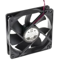 RS PRO Axial Fan 24V DC 3 W 140 mA Max Air Flow 121 m³/h IP44 120 mm Square Frame IP44