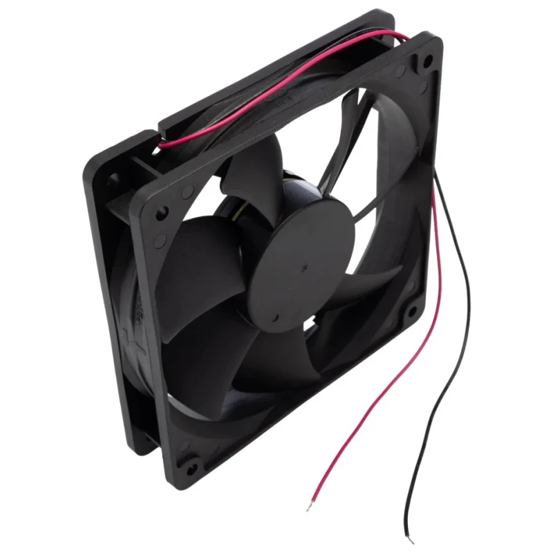 RS PRO Axial Fan 24V DC 3 W 140 mA Max Air Flow 121 m³/h IP44 120 mm Square Frame IP44