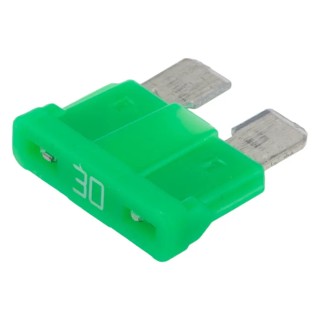 Littelfuse 30A Green ATO Fast Acting Car Fuse 32V DC Polyamide 66 Body 0287030.PXCN