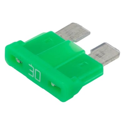 Littelfuse 30A Green ATO Fast Acting Car Fuse 32V DC Polyamide 66 Body 0287030.PXCN