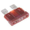 Littelfuse 7.5A Brown Car Fuse 32V DC ATO Fast Acting Polyamide 66 Body 028707.5PXCN