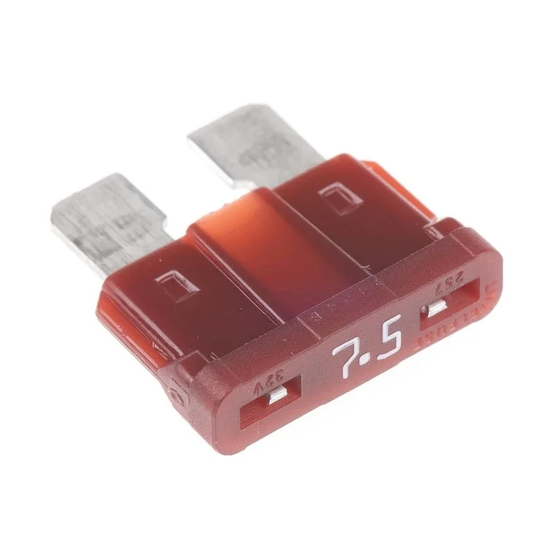 Littelfuse 7.5A Brown Car Fuse 32V DC ATO Fast Acting Polyamide 66 Body 028707.5PXCN