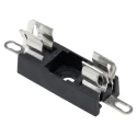 Littelfuse 6.3A 250V ac Base Mount Fuse Holder for Mini, Black Thermoplastic Body 64700001003