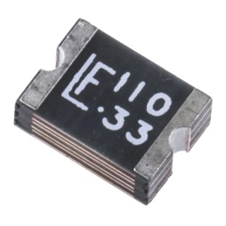 Littelfuse 1.1 A Resettable Fuse 33V DC Surface Mount Technology 0.8W Power Dissipation 1812L110/33MR