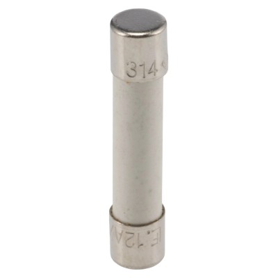 Littelfuse Ceramic Cartridge Fuse 12A Fast Acting 250V AC 6.3 x 32 mm 314 Series 0314012.HXP