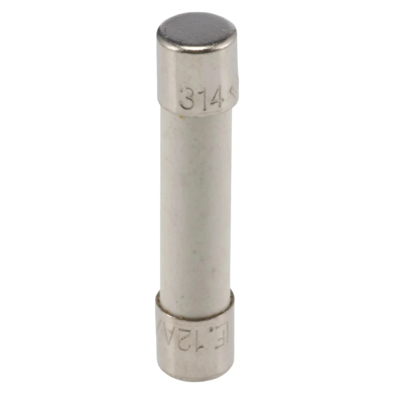 Littelfuse Ceramic Cartridge Fuse 12A Fast Acting 250V AC 6.3 x 32 mm 314 Series 0314012.HXP