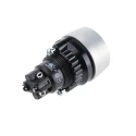 EAO IP65 Keylock Switch, 1 NO/1 NC Contact Configuration, 5A 2-Way Flat-Key, IP65 Rating IP65