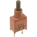 C & K EP Series Miniature Momentary Push Button Switch PCB Mount, 13 mm Cutout, SPST, IP40, 20 V dc/ac EP11SD1CBE