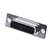 MH Connectors D-Sub Connector 15 Way Straight 2.77 mm Pitch Cable Mount Steel Housing 250V MHDB15SS