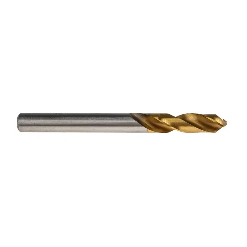 RS PRO High-Speed Steel (HSS) Titanium Nitride Coated 13 mm Drill Bit, 74 mm Length, 7 mm Shank Size, 5 Pieces 787-7292