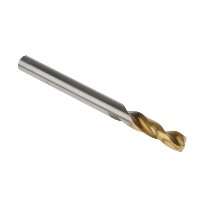 RS PRO High-Speed Steel Drill Bit Titanium Nitride Coated 62mm Overall Length 5mm Shank Size 5 Pcs 787-7289