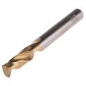 RS PRO HSS G Twist Stub Drill Bit 74mm Overall Length, 7.5mm Shank, Titanium Nitride Finish, 5 Pieces 787-7302