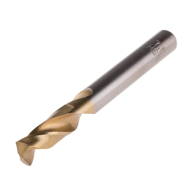 RS PRO HSS G Twist Stub Drill Bit 74mm Overall Length, 7.5mm Shank, Titanium Nitride Finish, 5 Pieces 787-7302