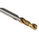 RS PRO High-Speed Steel Drill Bit Titanium Nitride Coated 62mm Overall Length 5mm Shank Size 5 Pcs 787-7289