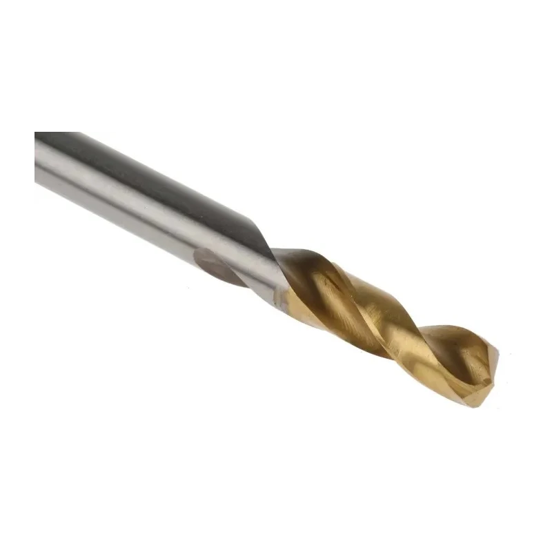 RS PRO High-Speed Steel Drill Bit Titanium Nitride Coated 62mm Overall Length 5mm Shank Size 5 Pcs 787-7289