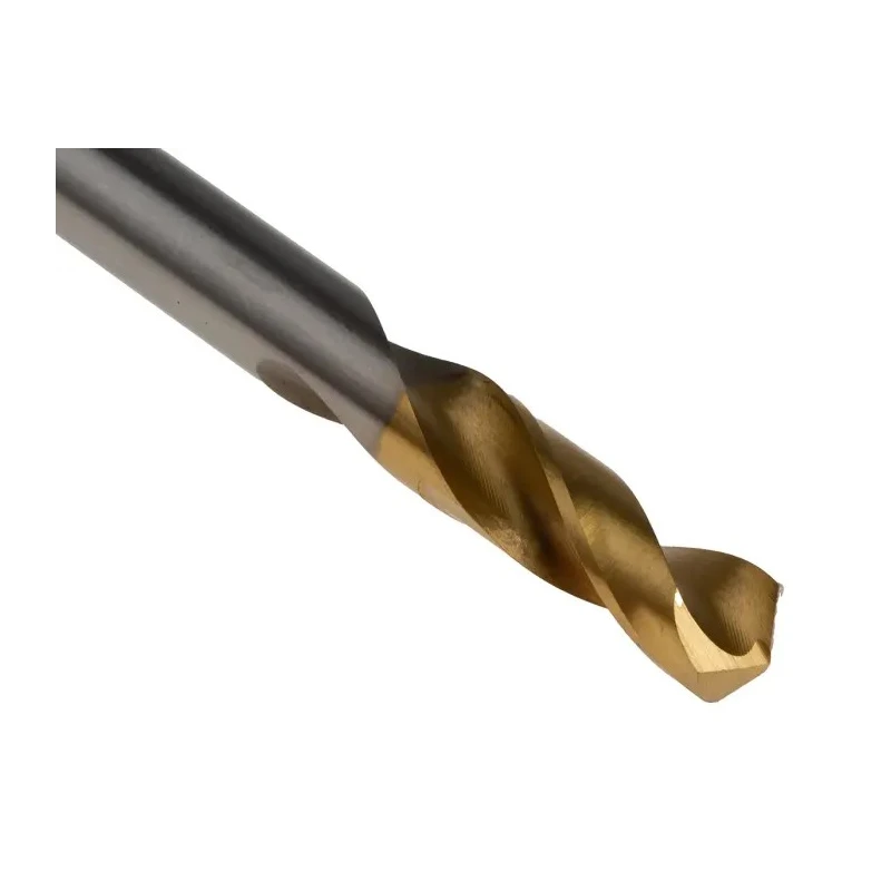 RS PRO High-Speed Steel (HSS) Titanium Nitride Finish 8mm Shank 79mm Overall Length Drill Bit 5 Pieces 787-7305