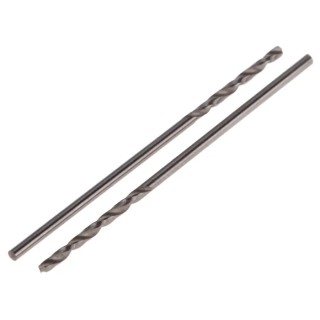 RS PRO HSS 1.75 mm Drill Bit 32 mm Overall Length, Helical 4-Flute, Black Bright Finish 5-Piece Set 787-7368