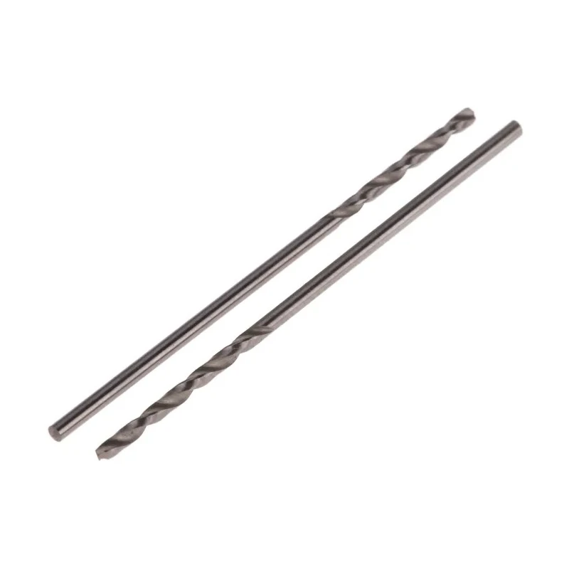 RS PRO HSS 1.75 mm Drill Bit 32 mm Overall Length, Helical 4-Flute, Black Bright Finish 5-Piece Set 787-7368